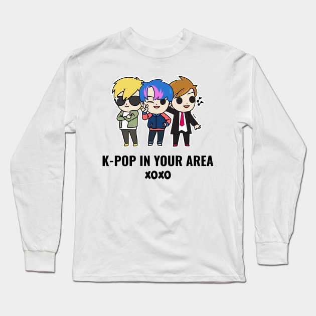 kpop Long Sleeve T-Shirt by asian tee